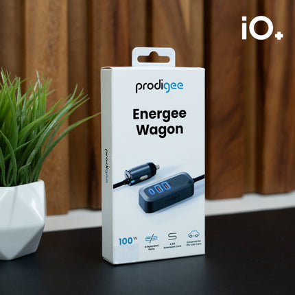 PRODIGEE ENERGEE WAGON CARGADOR DE CARRO 100 WATTS NEGRO