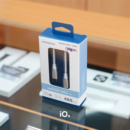 Cable USB-C a USB-C 2.13M, 60W