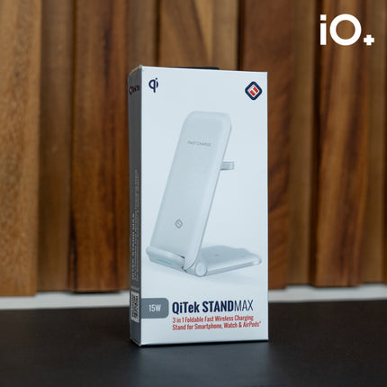 TEKYA STANDMAX BASE PARA CARGA PLEGABLE 3 EN 15W BLANCO