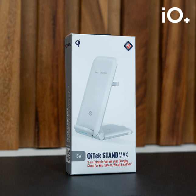 TEKYA STANDMAX BASE PARA CARGA PLEGABLE 3 EN 15W BLANCO