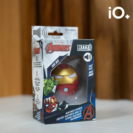 BITTY BOOMERS BOCINA BLUETOOTH IRON MAN