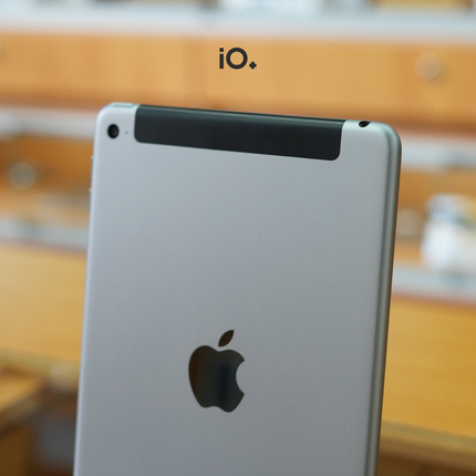 PRE OWNED 🚀 iPad Mini 4ta Gen 7.9" 128GB Space Gray Wi-Fi+LTE & Case