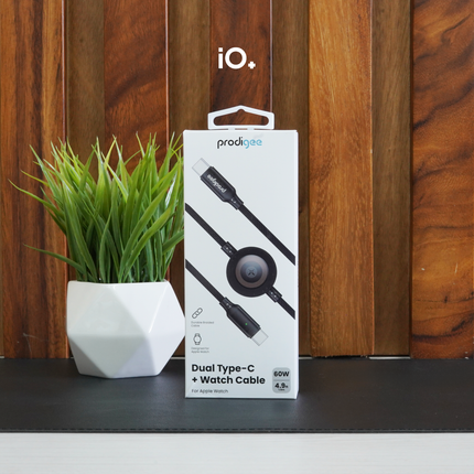 PRODIGEE, DUAL TYPE USB-C + WATCH CABLE 1.5M