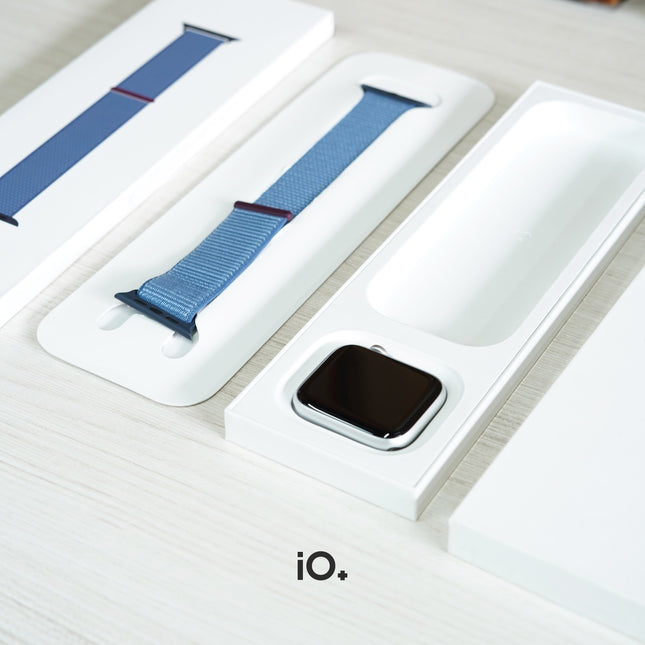 OPEN BOX 📦 Apple Watch SE 2da Gen GPS 44mm Silver, Sport Band Winter Blue